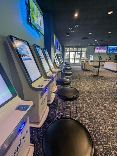 Sports Betting Kiosks with Stools - Blog - Square Bettor
