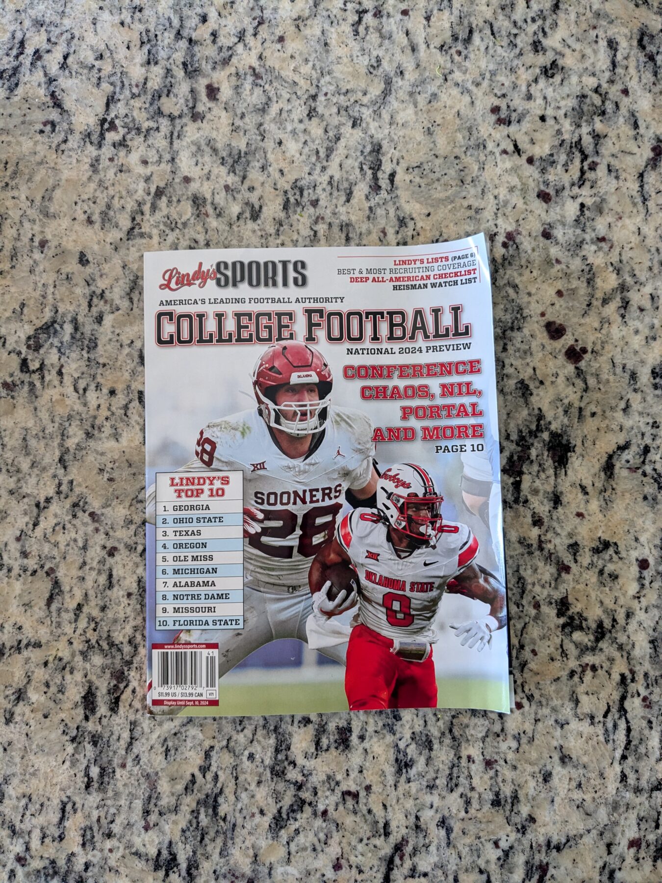Reviewing Lindy's College Football Magazine - Blog - Square Bettor