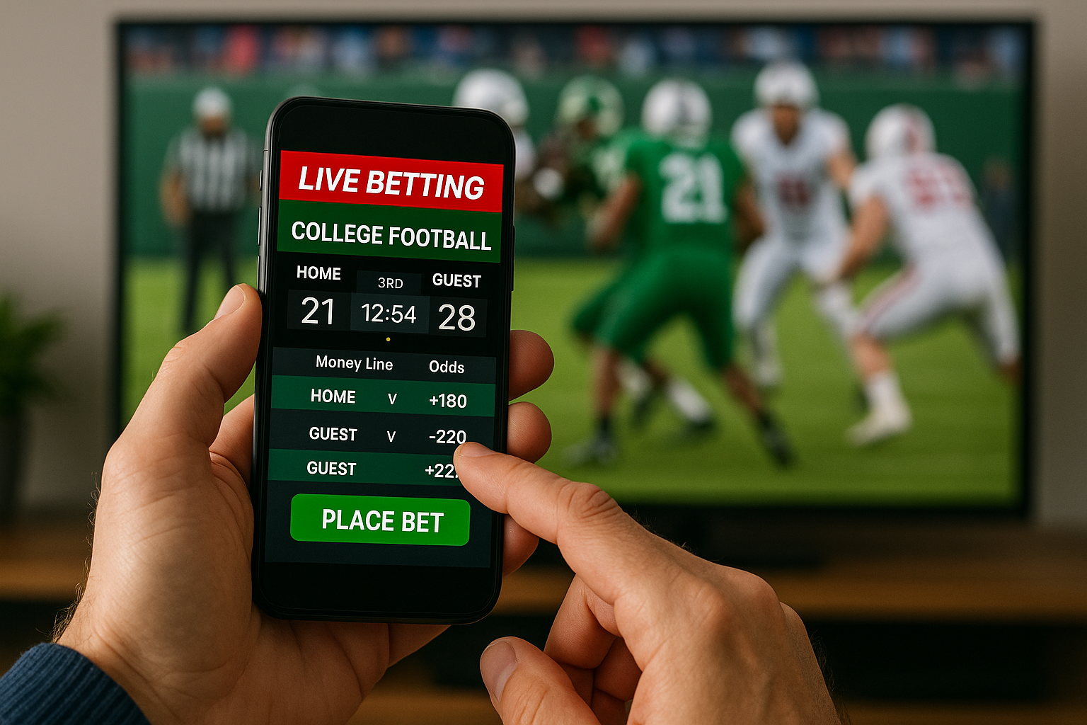 Best Times to Live Bet College Football - Blog - Square Bettor