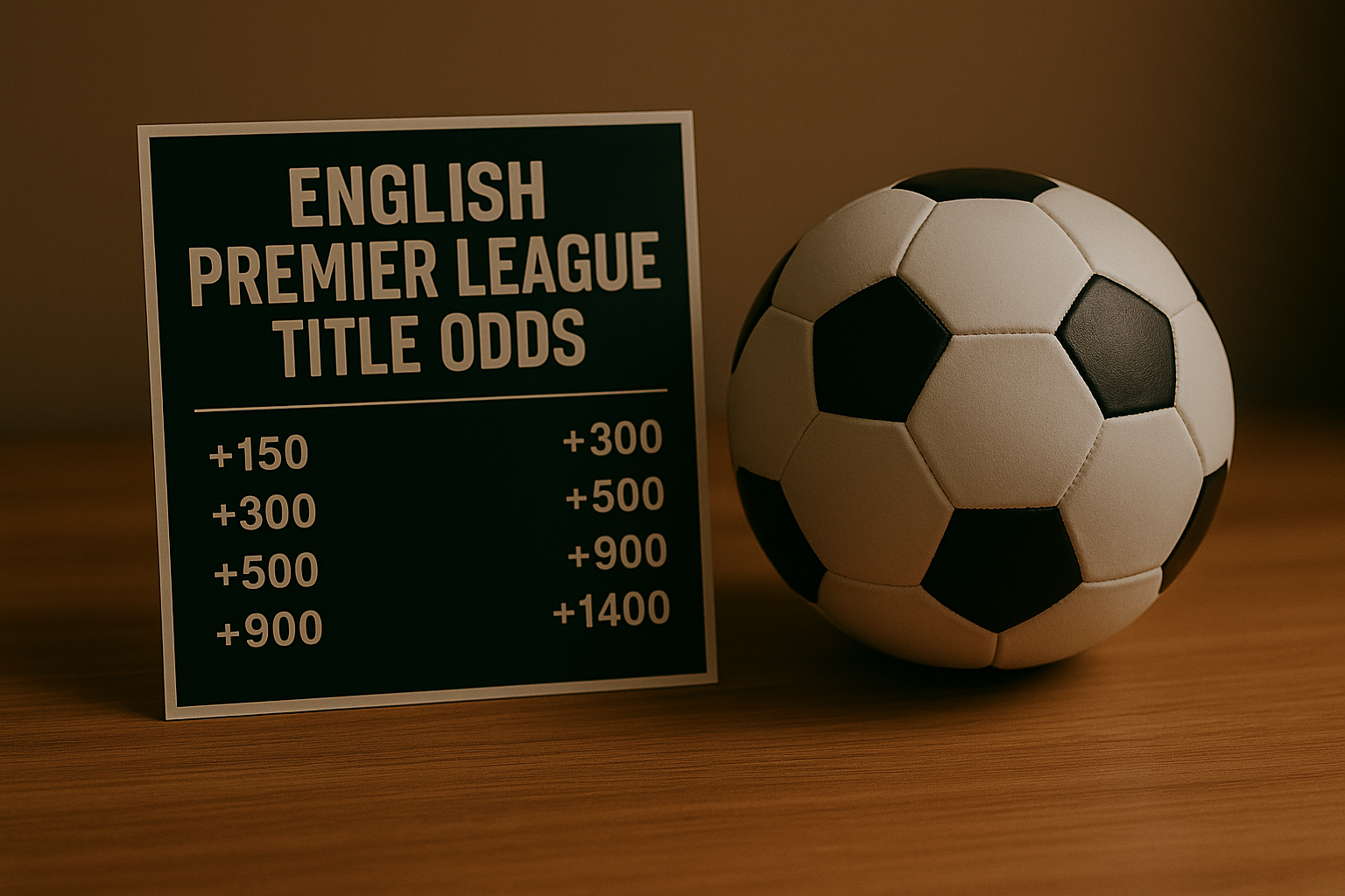 English Premier League Title Odds - Blog - Square Bettor